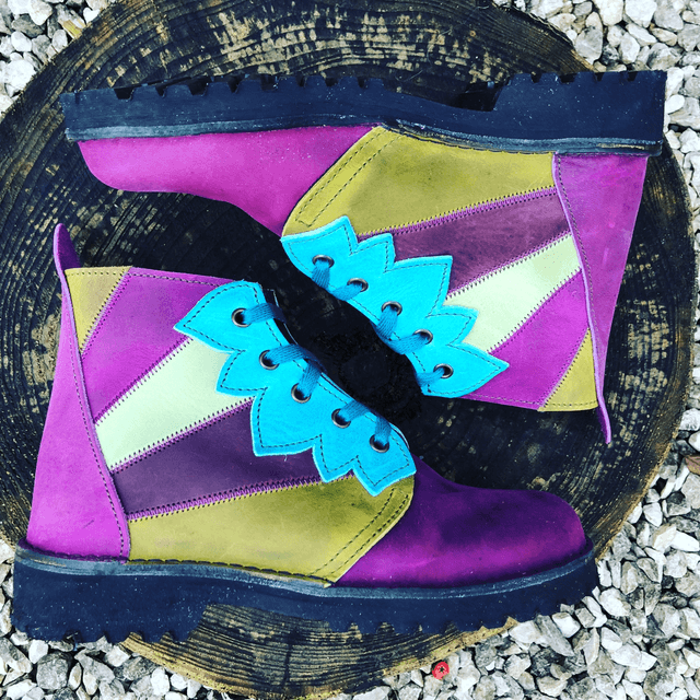 Sunburst Rainbow Boot 